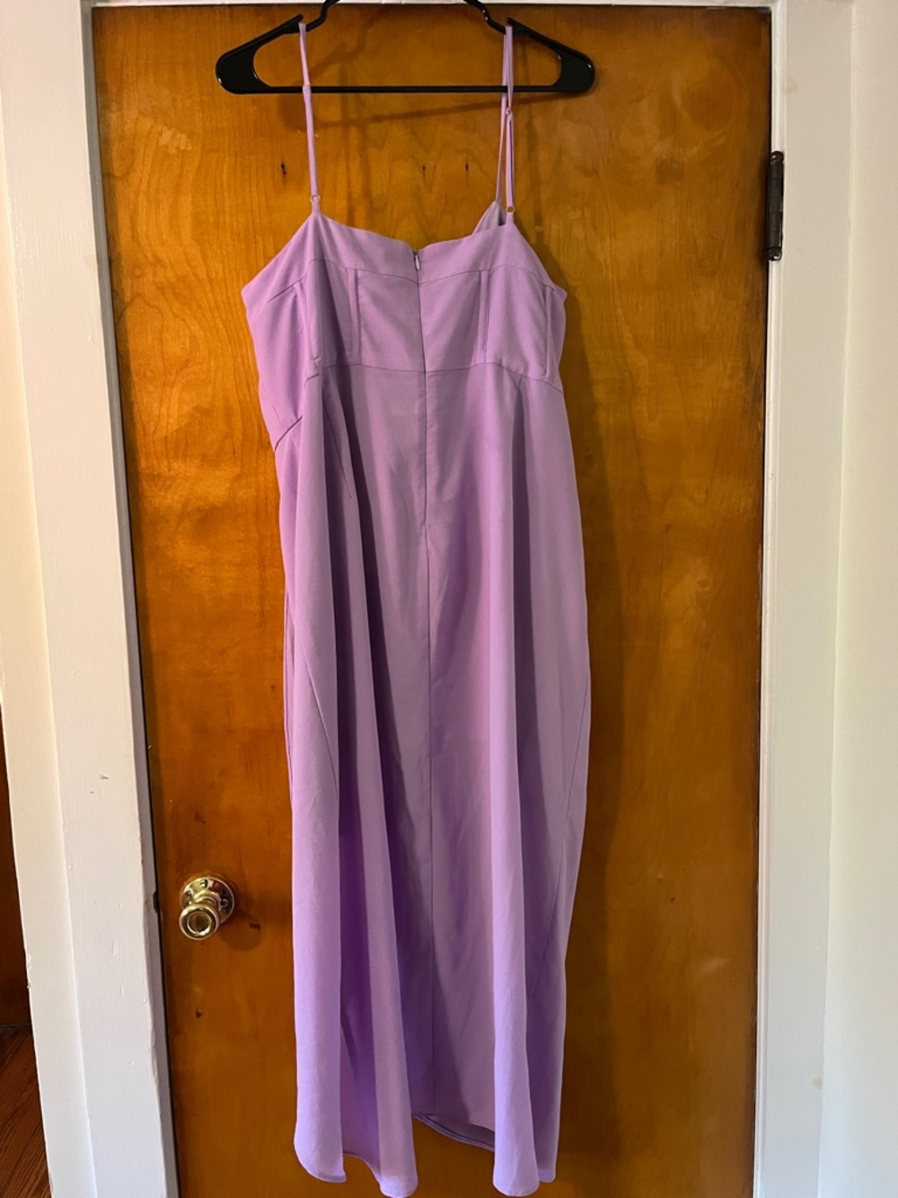 Showpo Lavender Draped Cowl Midi Dress - Picture 5 of 7